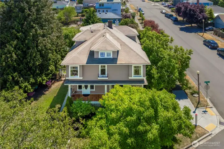 Ariel Front Elevation View