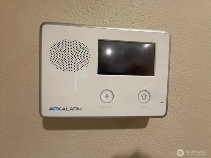 Security system with external cameras.