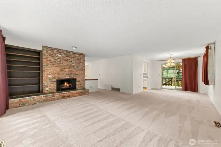 Living Room - vacant