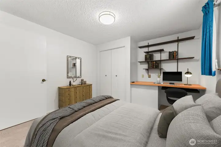 Bedroom 3- Image is digitally staged