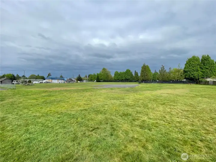 Public Park maintained by City of Pacific at northeast end of property