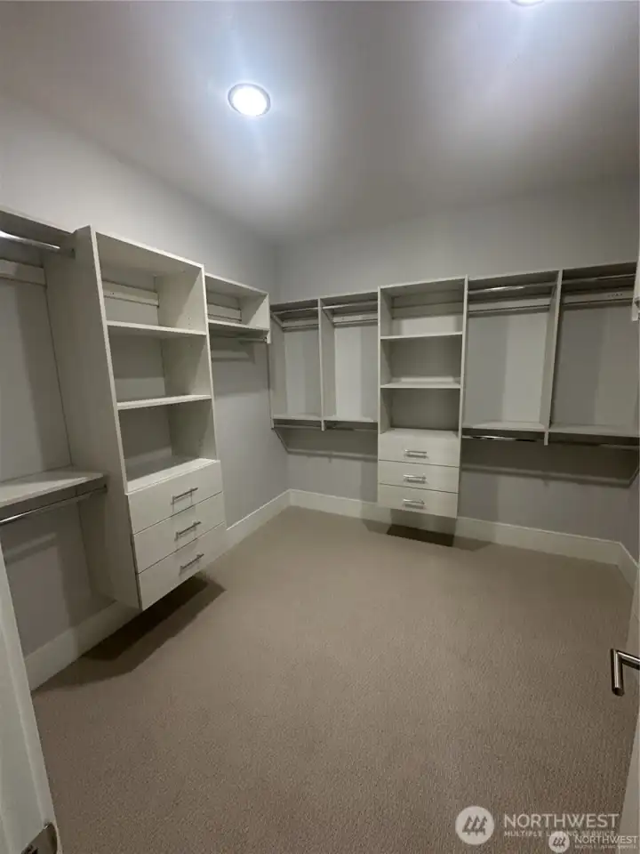 Master closet