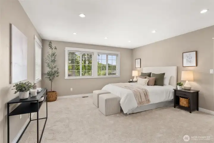 Primary on Main Floor with 5 piece ensuite bath. Primary on Main Floor with 5 piece ensuite bath.
