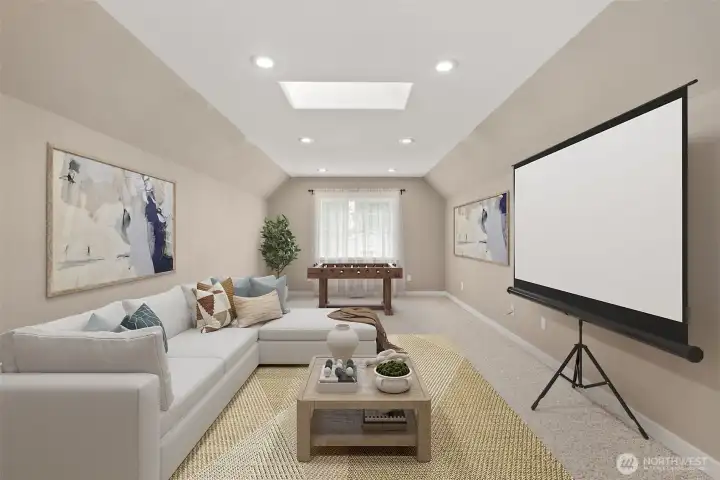 Bonus Room Virtually Staged upper level. Bonus Room Virtually Staged upper level.