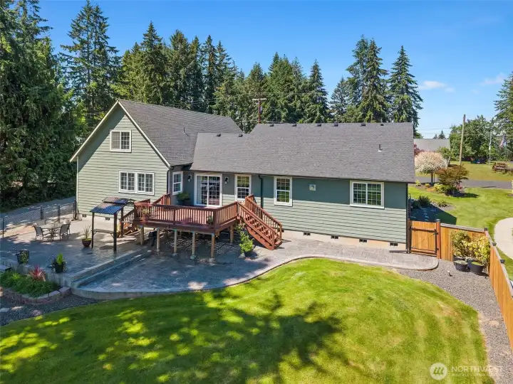 View of Rear of home. View of Rear of home.