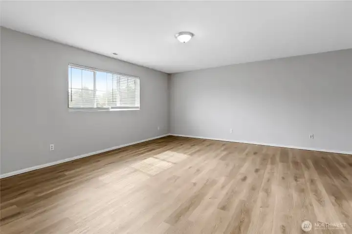 Massive upstairs bonus room.