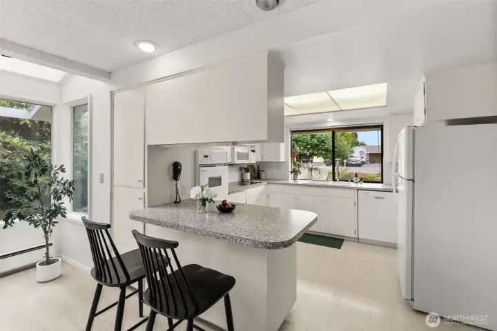 Kitchen with Breakfast nook. Kitchen with Breakfast nook.