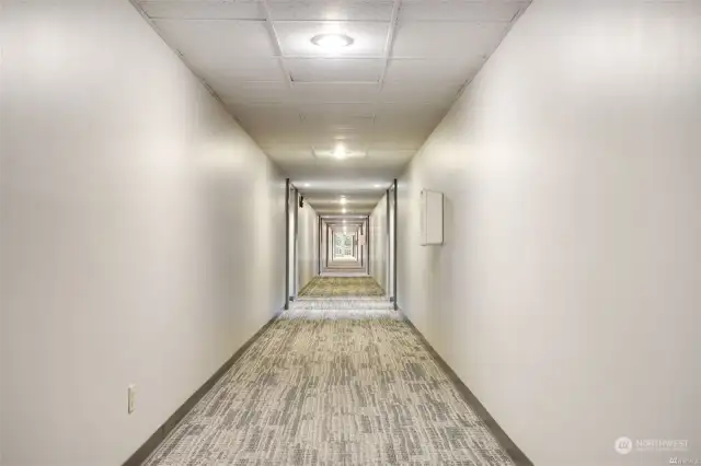 3rd floor hallway. Unit is a few doors down on the left.