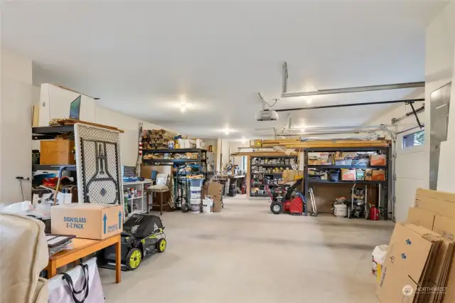 Oversized garage