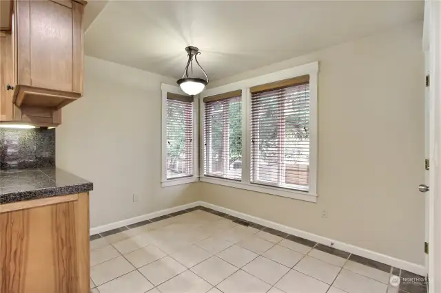 Another dining space perfect for a breakfast nook.