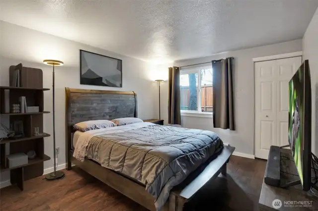 Generous primary bedroom.