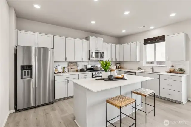 Photo not of actual home. This is our model home in the community of the same plan and style.