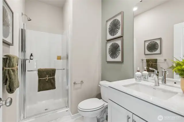 Photo not of actual home. This is our model home in the community of the same plan and style.