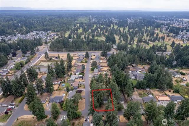 View of proximity to The Classic Golf Course!