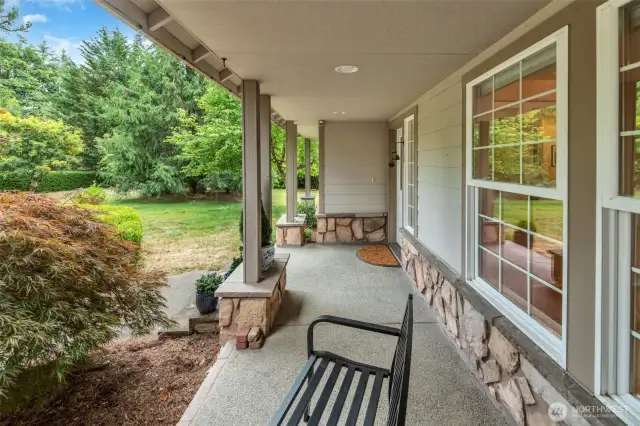 Front porch.