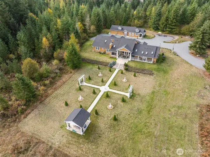 Two Custom-built Ramblers sitting pretty on apprx. 20-Acre Estate