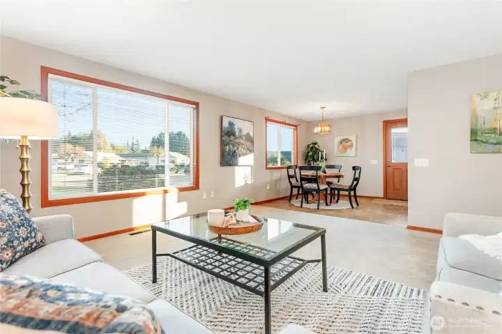 Living Room and Dining