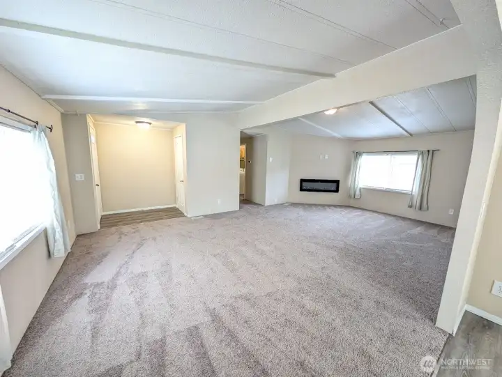 Entry w/new flooring.  New interior paint.