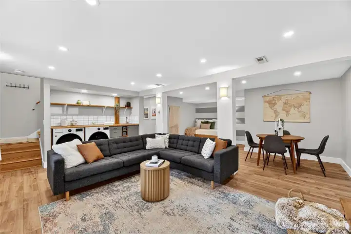 Plenty of room to recreate.