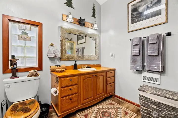 Bathroom on main floor