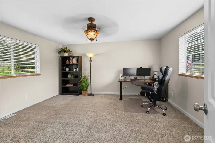 Huge bonus room/work from home space