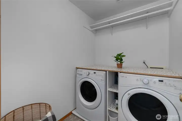 Laundry near the bedrooms Laundry near the bedrooms