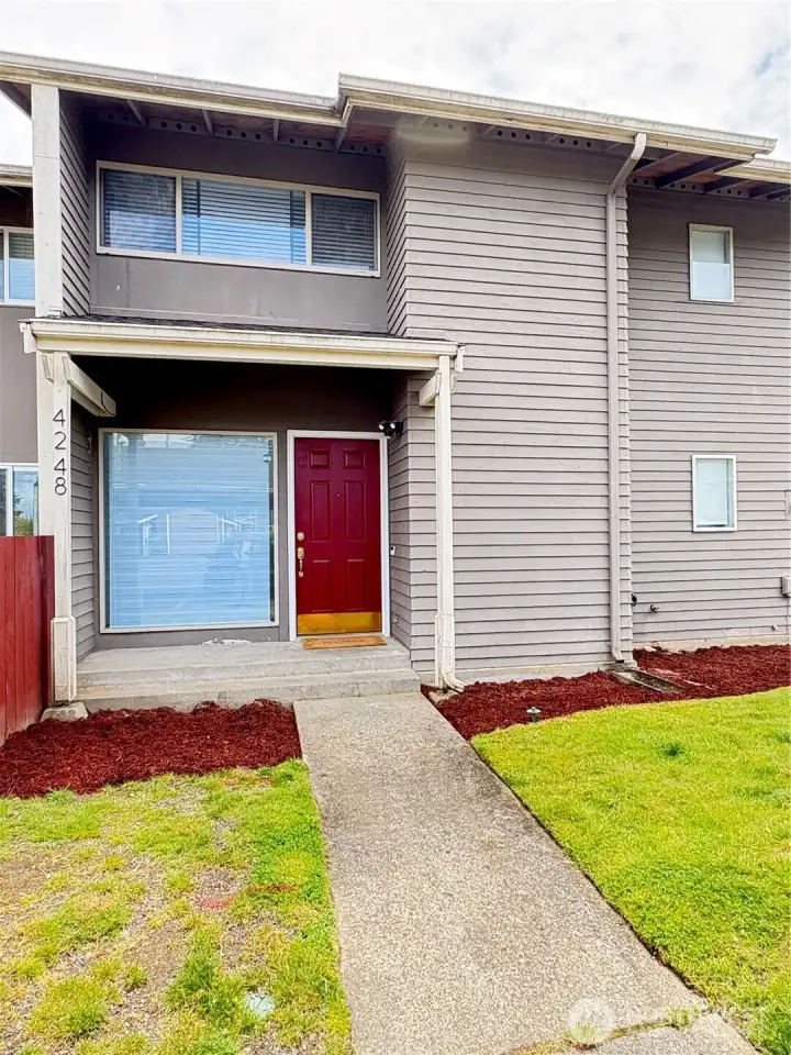 Front Entrance to home