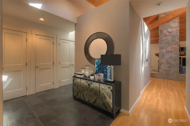 Virtually Staged Foyer