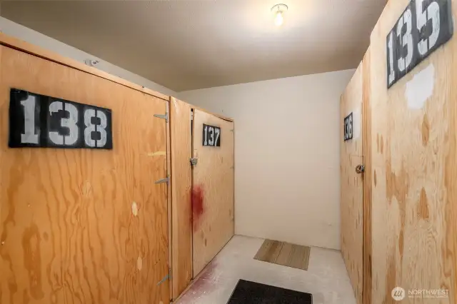 Storage outside front door #138
