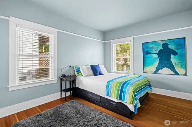 2nd roomy main floor bedroom