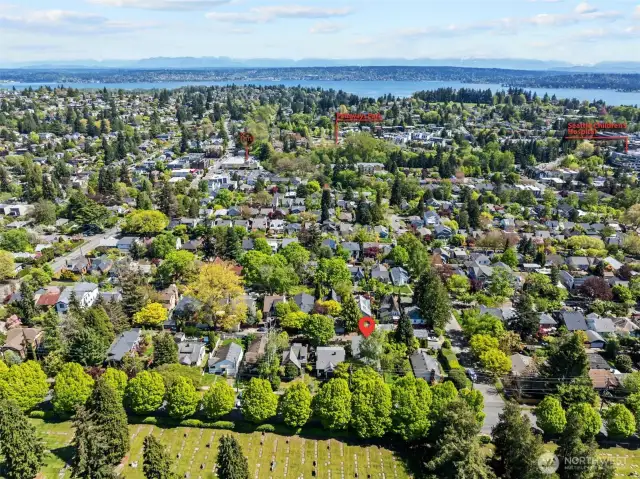 UW, Children's, Met Market, Parks, Trails, Restaurants all so close