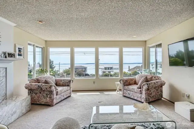 Looking at the view from your sofa!