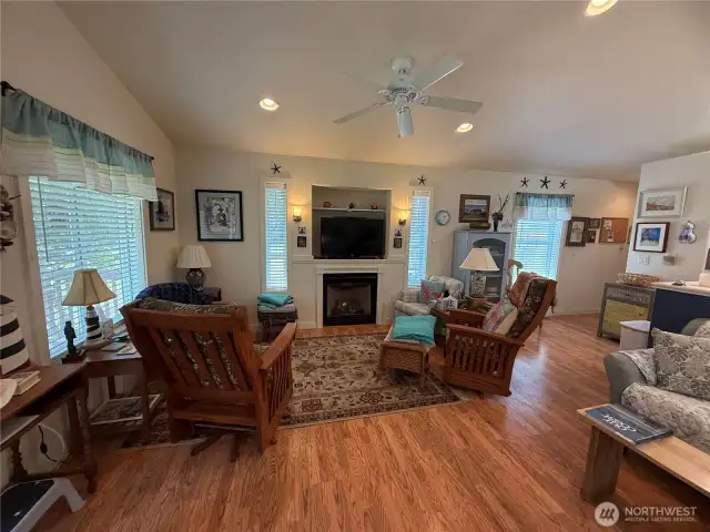 Fireplace sitting room