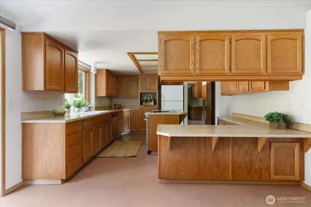 This kitchen is sure to inspire the chef in you!