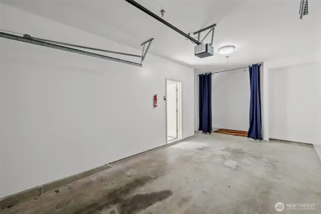 Garage with room for storage
