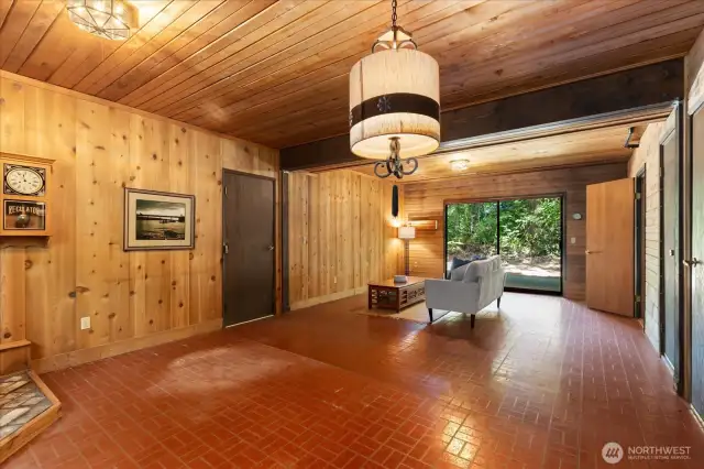 Huge rec room downstairs.