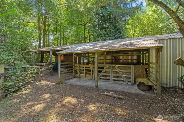 Barn rear view.