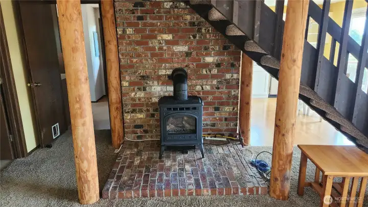 Gas stove for cozy warm days