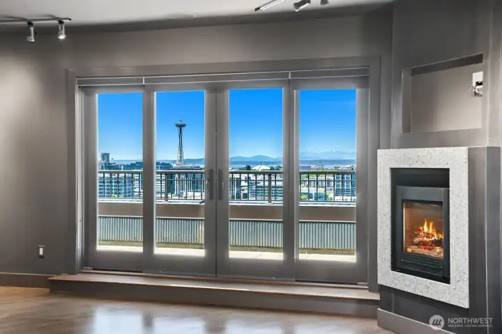 View from the living room