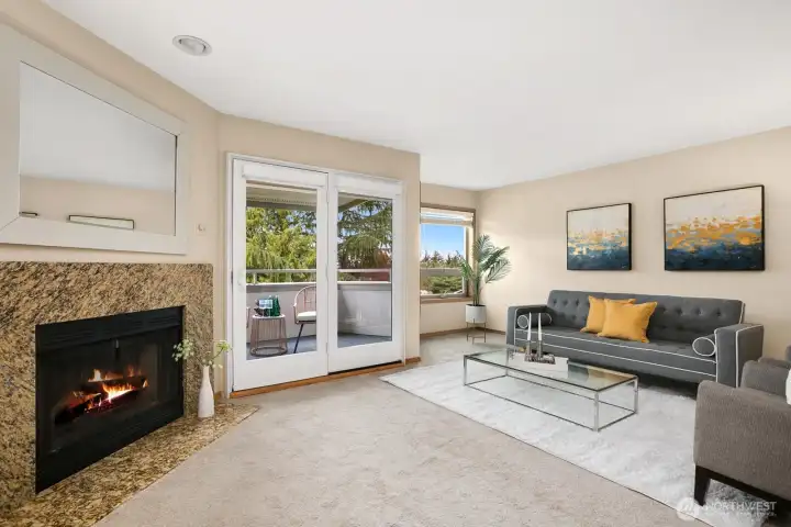 Light and bright Western facing floorplan