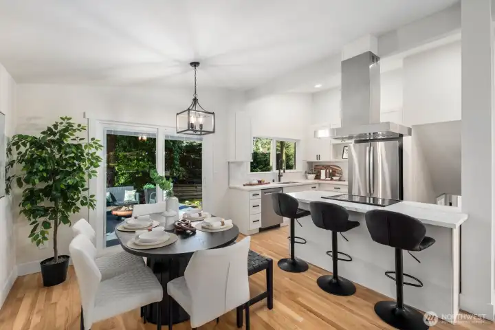 Kitchen and Eating Space