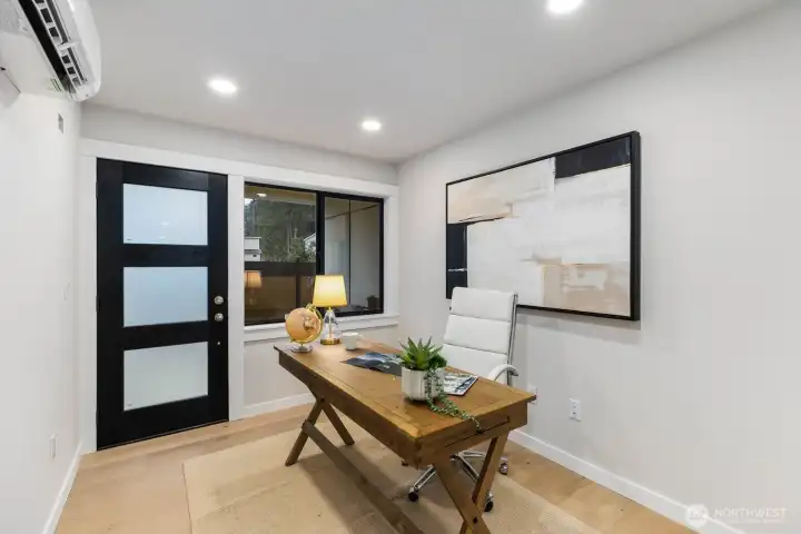 Flexible office or 4th bedroom offering added functionality.