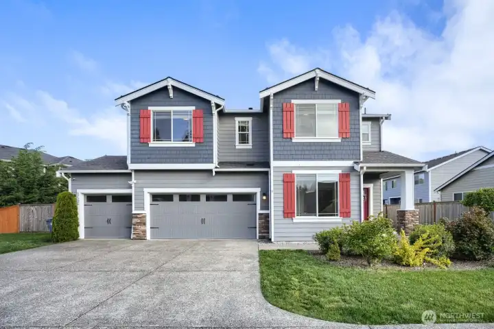 Large Private Driveway with so much room to park and play outside!