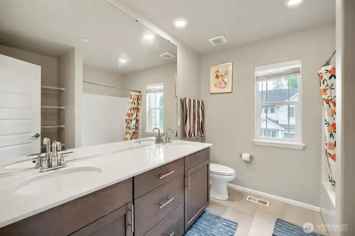 Second Bathroom upstairs