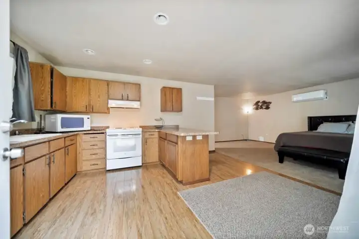 ADU Studio / kitchen view