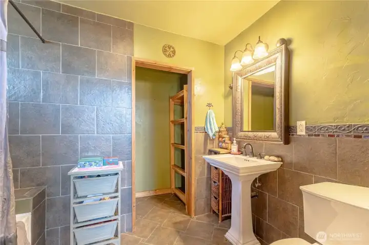 Main Upstairs bathroom.