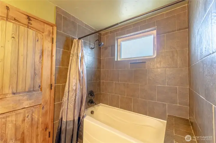 Main upstairs bathroom.