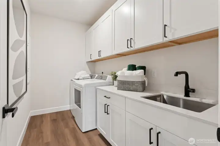 Actual Home - Laundry on 2nd floor