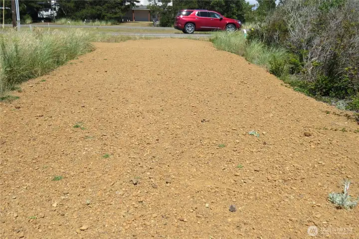 The second space is almost 120 feet to the street also or the length of the property!