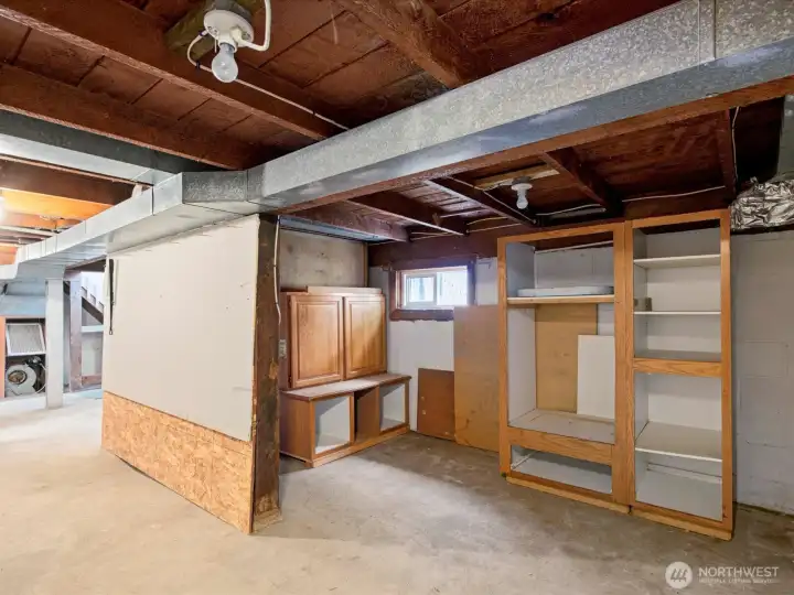 Basement provides tons of storage, or the opportunity to finish. Basement provides tons of storage, or the opportunity to finish.